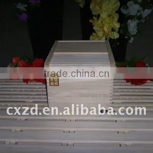 The Original Wood Color and Practical Rice Storage Box thumbnail-1