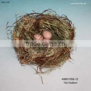 Bird Nest With Eggs thumbnail-1