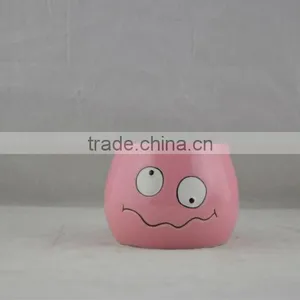 Dolomite Handpainted Ceramic Flower Pot thumbnail-1