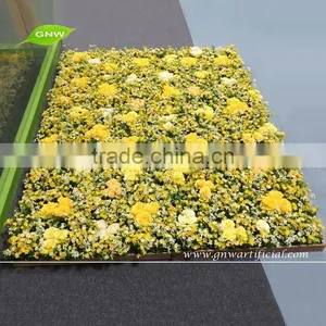 GNW FLW1603001 Stage Decoration Reuseable High Quality Plastic Wall Flower Decoration thumbnail-1