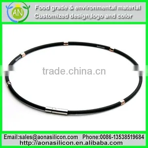 Health Baseball Energy Silicone Necklace for Blood Circulation thumbnail-1