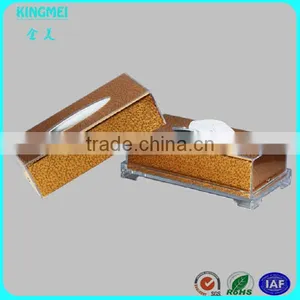 Acrylic Custom Colored Printed Tissue Box, Acrylic Napkin Paper Holders, Novelty Tissue Paper Boxes thumbnail-5