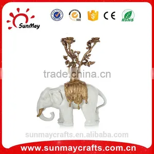 Custom Cheap Polyresin Antique India Elephants for Sale thumbnail-5