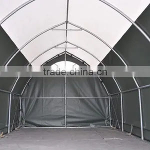 2016 New Designed Fabric Vehicle Storage Shelters, Pitched Roof Car Shelter , Portable Car Garage , Firewood Storage Tent thumbnail-2