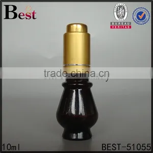 10ml Mini Glass Amber Fragrance Bottle Aroma Dropper Fragrance Oil Bottle High Quality thumbnail-1