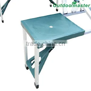 Folding Camp Portable Aluminum Wholesale Picnic Table With 4Seats thumbnail-4