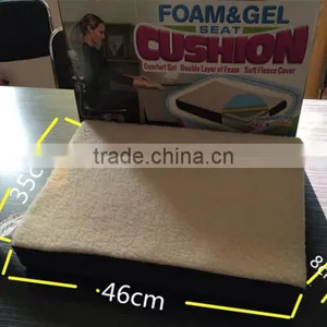 Orthopedic High Thick Gel Chair Cushion Car Seat Large Firm Comfort Foam Health Car Seat Cushion thumbnail-1