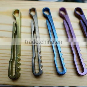 TK-7028 Quickdraw Outdoor Equipment Titanium Alloy Rattlesnake Hanging Buckle thumbnail-1