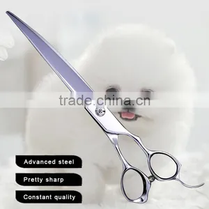 7.5" Topotdor Pet Grooming Trimmer Scissor for Dog and Cat Durable Stainless Steel Blade thumbnail-5