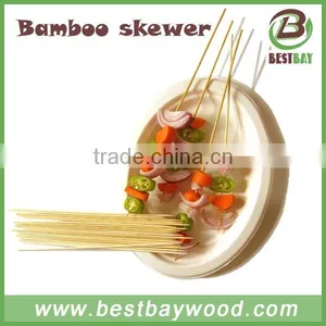 Wholesale Natural BBQ Use 20cm 30cm 40cm 50cm Bamboo Skewer thumbnail-4