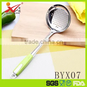 Bulk Cheap Kitchen Accessoires Stainless Steel Slotted Spoon BYX07 thumbnail-1