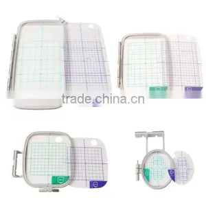 4-Piece Embroidery Hoop Set - Replaces SA442 SA443 SA444 SA445 for Brother Babylock thumbnail-1