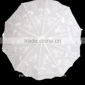 Victorian Lace Parasol for Wedding thumbnail-1