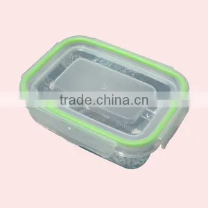 Food Grade Rectangle Shape Plastic Transparent Preserving Fresh Box With Lock thumbnail-3