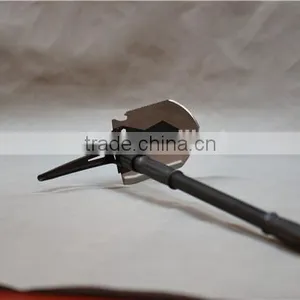 12 in 1 Multifunction Survival Shovel for Camping Chinese Military Spade thumbnail-3