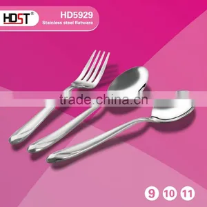 High Quality Polishing 24Pcs 72Pcs 84Pcs 86Pcs 128Pcs Dinnerware Set Stainless Steel Cutlery Set thumbnail-4
