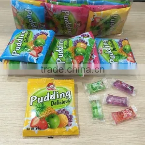 2016 NEW Item 24g Delicious Pudding 5pcs/bag Jelly Fruit Flavors thumbnail-3