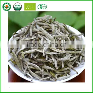 Organic Stir Fried Silver Needle Bai Hao Yin Zhen 2017 Silver Needle White Tea New White Tea Fujian Tea thumbnail-4
