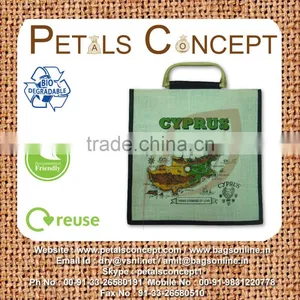 Friendly Promotional Jute Bag thumbnail-1