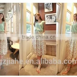 2015 New Fashion Summer Women's Clothes Chiffon Sleeveless Solid Neon Candy Color Causal Chiffon Blouse Women Shirt thumbnail-5