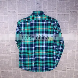 Men Plaid Shirt, Long Sleeve Flannel Plaid Shirt, Winter Shirt, thumbnail-2