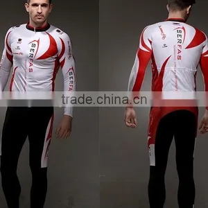 Men Custom Design Sublimation Print Long Sleeve Bike Jersey thumbnail-1