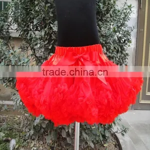 Wholesale Custom Ribbon Tutu Pettiskirt For Girls Kids Party Dresses thumbnail-3