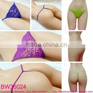 Women Transparent Backless G-string Underwear thumbnail-1