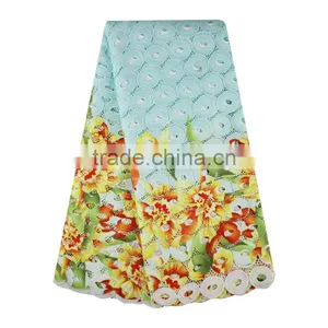 African Guipure Cord Lace Fabrics 3D Nigerian Lace For Weddings thumbnail-1