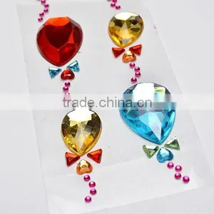 Crafts Gem Stickers, Well-being and Charming Crystal Stickers, Rhinestone Stickers thumbnail-3