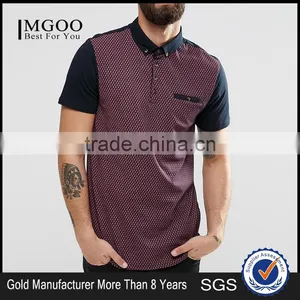 MGOO 100 Cotton Mens Work Formal Polo For Business Type Short Sleeves Customized Mens Shirts thumbnail-1