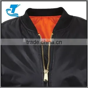 New Custome Men Fashion Nylon MA-1 Flight Jacket thumbnail-2