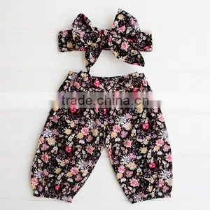 Baby Leggings Wholesale Boutique Children Summer Pants Floral Cotton Baby Girl Short Hot Pants thumbnail-5