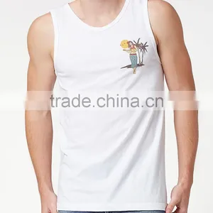 Creative Designed Scoop-neck Men's Tank Tops thumbnail-1