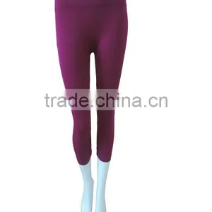 Solid Cheap Stretch Leggings Seamless Woman Underwear Ladies Seamless Legging thumbnail-1