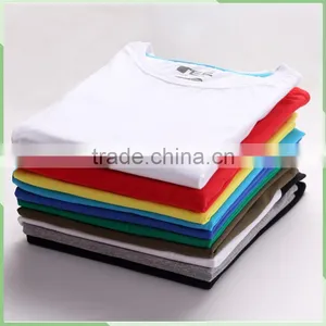 Wholesale High Quality Plain Blank 100% Cotton White t Shirts for Men Short Sleeve Customized Printed Mens t Shirt Manufacture thumbnail-3