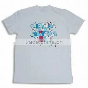 Men's Cotton T-shirt, Customized Designs, Labels and Printings Are Accepted thumbnail-1