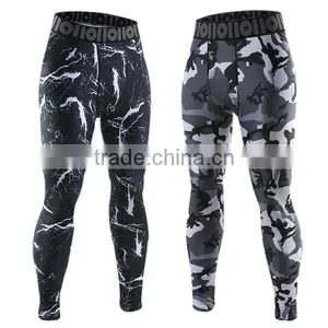 Men's Custom Dri Fit Tight Fit Sport Gym Leggings Pants Wholesale thumbnail-2