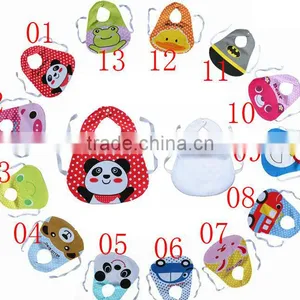 13 Designs Can Choose Baby Bibs/3 Layers Baby Bibs/superman Baby Bibs /in Stocked or OEM thumbnail-1