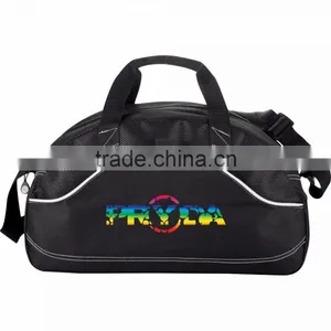 Boomerang 18" Sports Duffel Bag - Main Zippered Compartment, Side Mesh Water Bottle Pocket and Comes With Your Logo. thumbnail-2