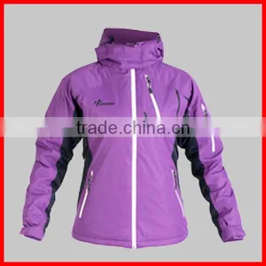 2017 Factory OEM Custom Outdoor Women Snow Jacket thumbnail-4