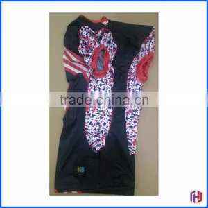 Stripes 5 Hashi American Football Uniform Made With Polyester and Mesh Combination thumbnail-2