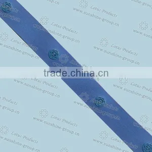 Colored Plastic Snap Button Tape for Garment, Polyester Tape, Press Snap Button thumbnail-1