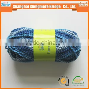 Shopping Knitting Yarns China Producer Cheapest Wholesale Oeko Tex Hand Knitting Scarf Yarn High Tenacity Polyester Ripple Yarn thumbnail-4