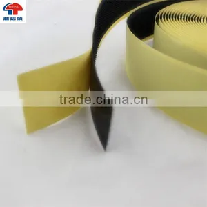 Black Color Hook And Loop Adhesive Backed Tape 3/8" to 6" In 25 Meter Rolls thumbnail-6
