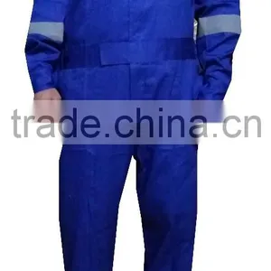 100% Cotton Flame-Retardant Safety Coverall, High Visibility Safety Workwear thumbnail-2