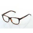 Adjusting Plastic Polycarbonate Eyeglass Frames Women , Black / Coffee Color PC Optical Frames thumbnail-1