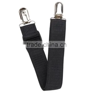 Straight,Stirrup,Y Style Shirt Stays Shirt Holders With Locking Clamps- Black 4pack thumbnail-4