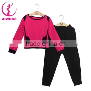 Children Sportsweat Baby Girls Sports Suits Kids Hoodies Sweatshirt thumbnail-3