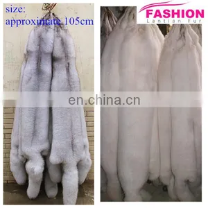 Top Grade Wholesale Price Natural New Finished Tanned Processed Fox Fur Skin thumbnail-4